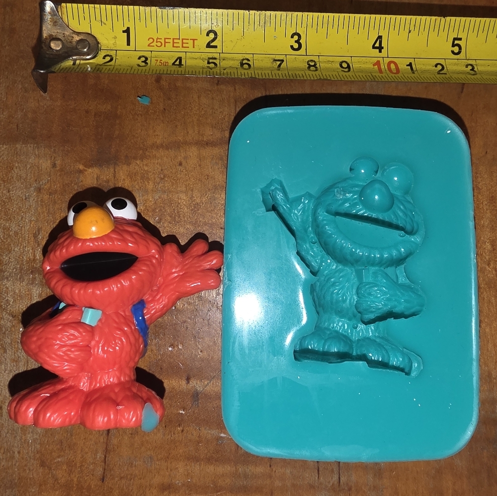 Sesame Street Elmo Baking Mold Cake Decorating, Candy, Chocolate, Fondant, Icing